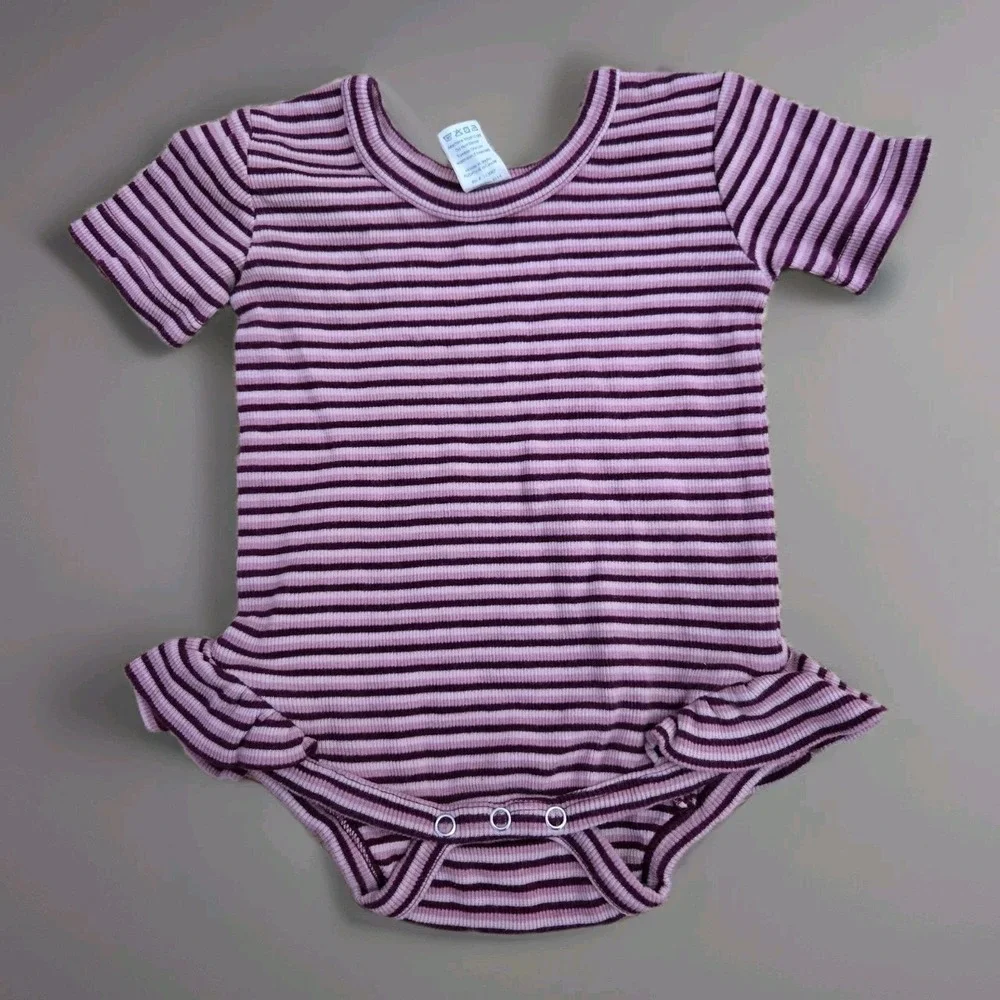 Kate‎ Quinn Huckleberry Striped Bodysuit Age 6-12 months